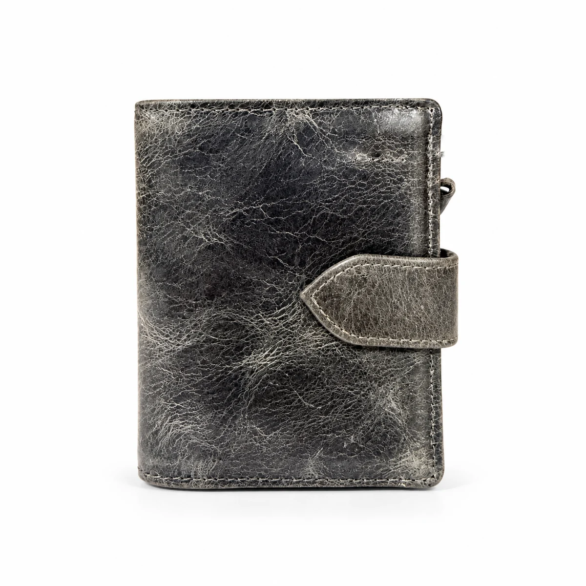 Grey Crunch Tab Vertical – genuine leather, wholesale from Charlie International India