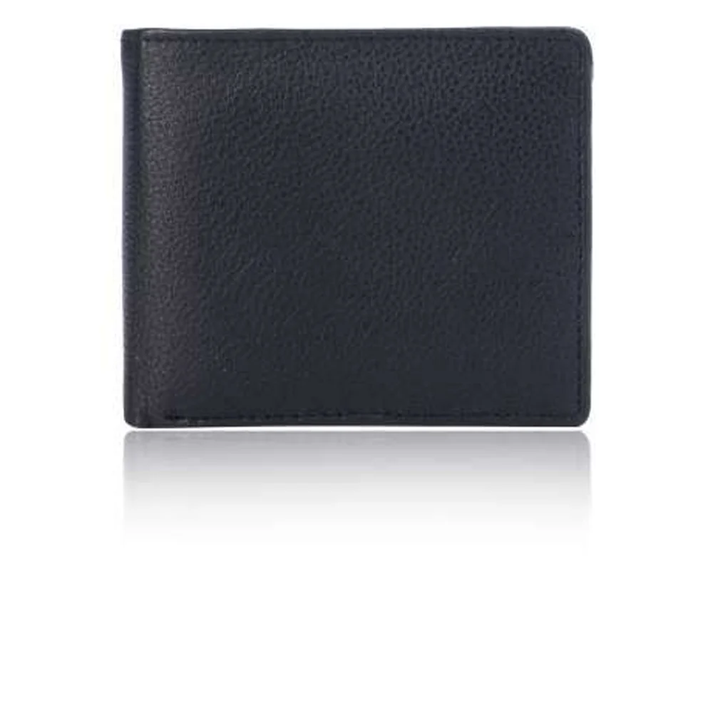Classic Coin Bifold – Black – genuine leather, wholesale from Charlie International India