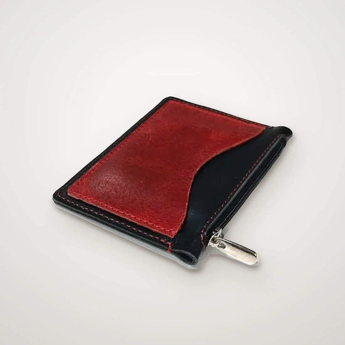 Zip Card Holder – genuine leather, wholesale from Charlie International India